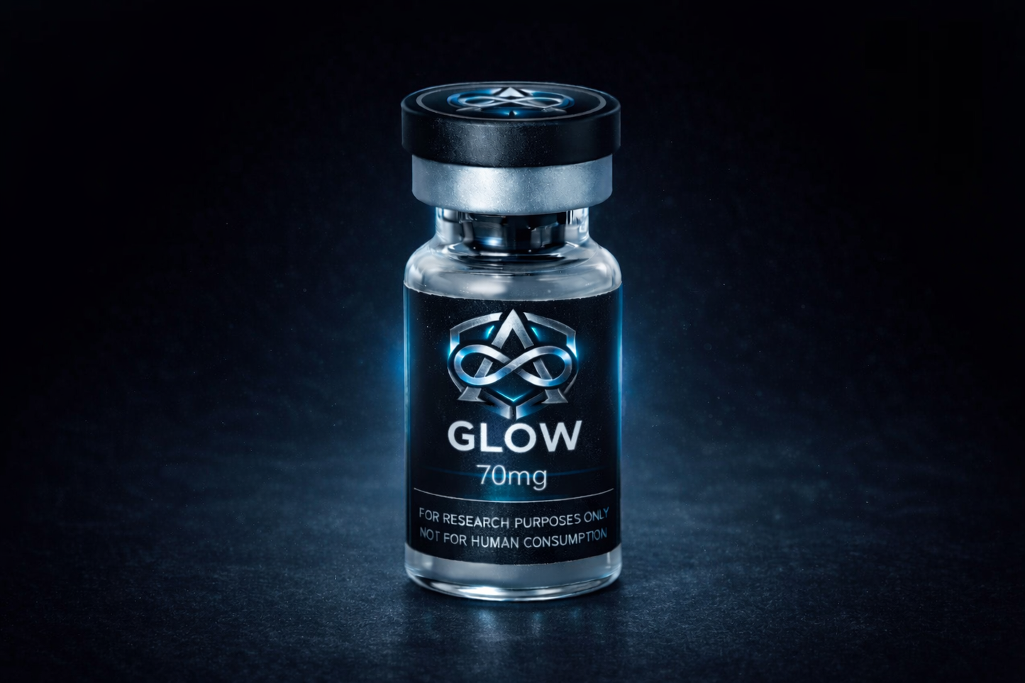 GLOW Stack - 70mg (TB500 10mg/BPC157 10mg/GHKCU 50mg